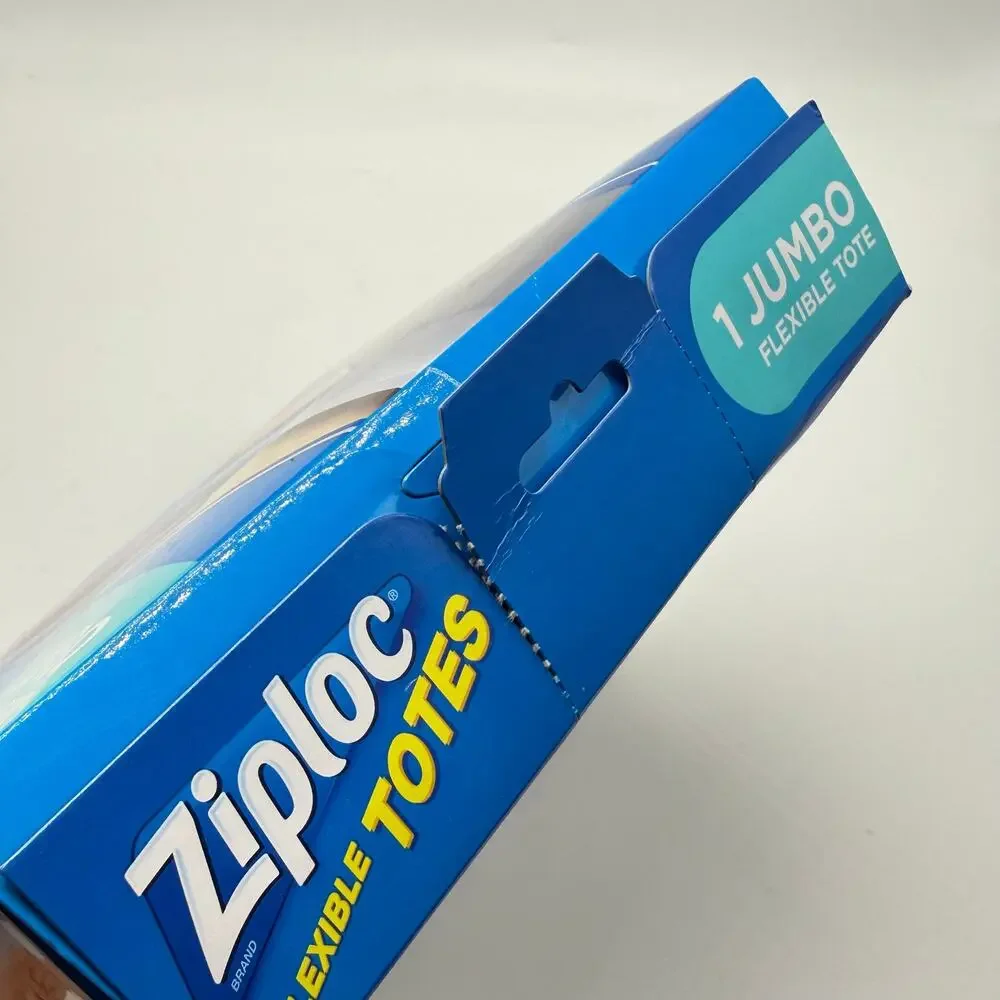Ziploc Flexible Tote Jumbo 22 Gallon Storage Bag Organization Space Saver